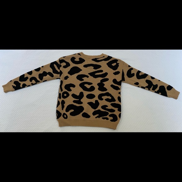 hashttag Animal Print Sweater - Picture 5 of 9